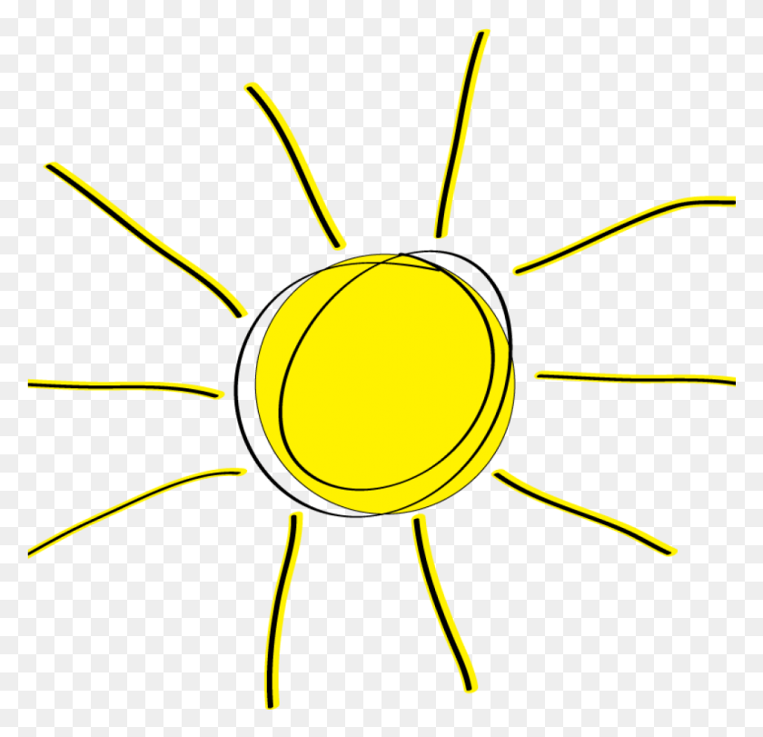 1025x987 Clip Art Royalty Free Free Sun Clipart Sol Draw, Nature, Outdoors, Sky HD PNG Download