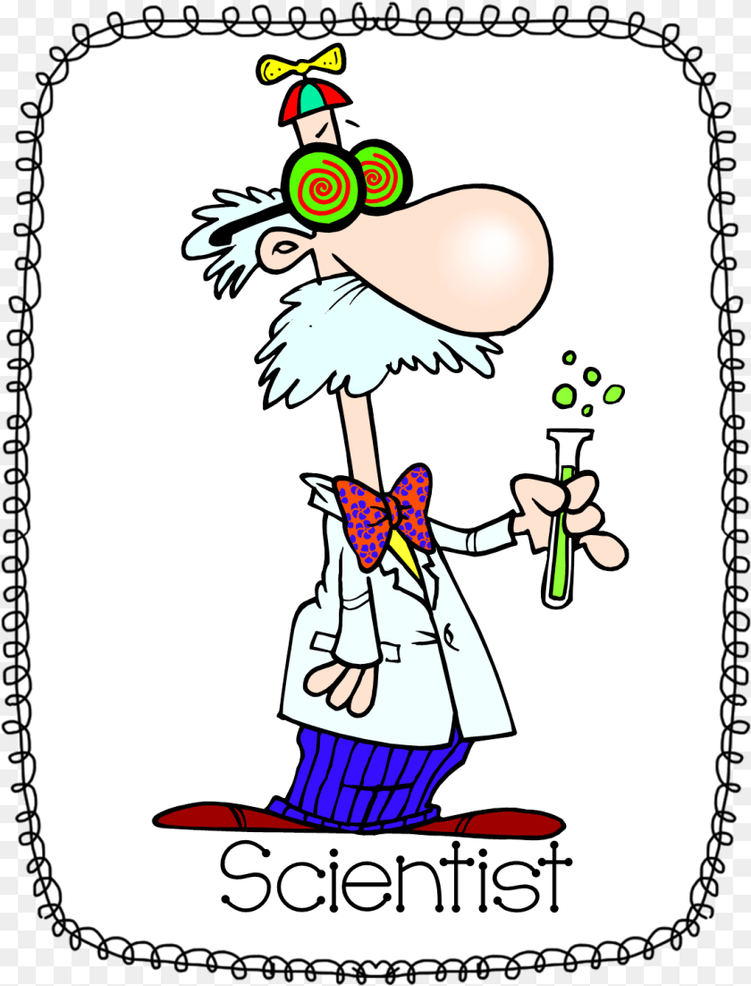 Clip Art Scientist Knowledge Drawing Occupation Cartoon Scientific Method Drawing, Baby, Person, Cleaning Clipart PNG
