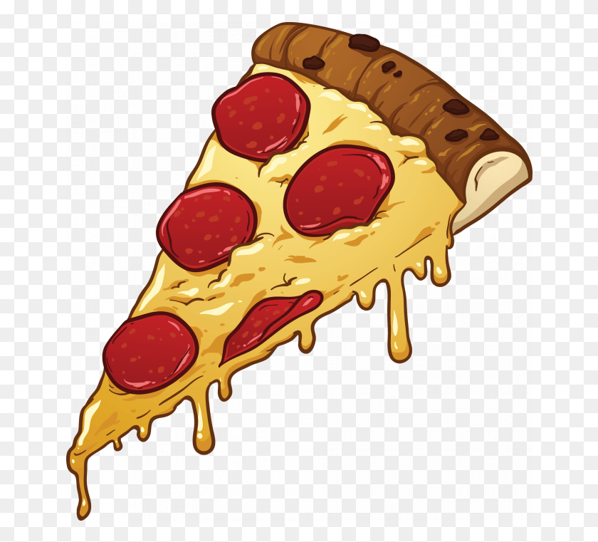 656x701 Clip Art Slice Of Pizza, Food, Dessert, Bread HD PNG Download
