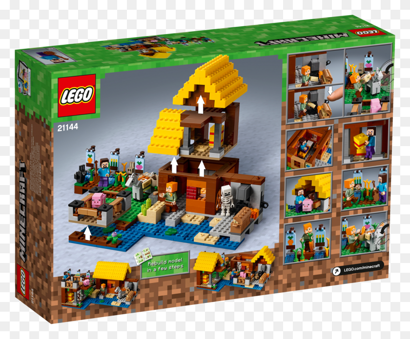 2000x1633 Descargar Png / La Casa De Campo En Minecraft, Lego, Juguete, Super Mario, Muebles Hd Png