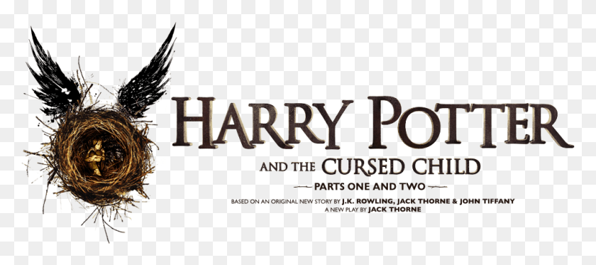 996x400 Clip Art Transparent Harry Potter Wiki Fandom Powered Harry Potter And The Cursed Child Logo, Text, Alphabet, Word HD PNG Download