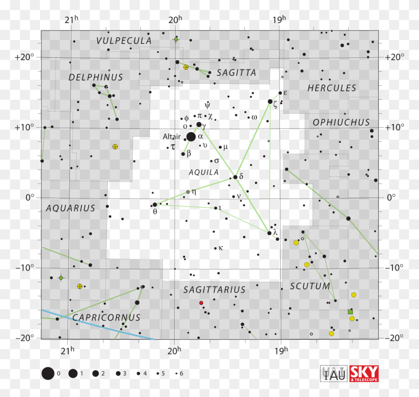 1200x1133 Clip Art Transparent Library Gamma Aquilae Aquila Constellation Star Chart, Triangle, Plot, Nature HD PNG Download