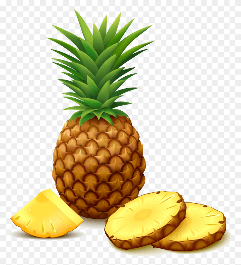 803x890 Clip Art Transprent Free Plant Pineapple, Fruit, Food HD PNG Download