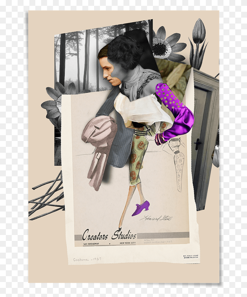 687x951 Clip Art Trend Art Create Tribute Collage Art Design, Poster, Advertisement, Hair HD PNG Download