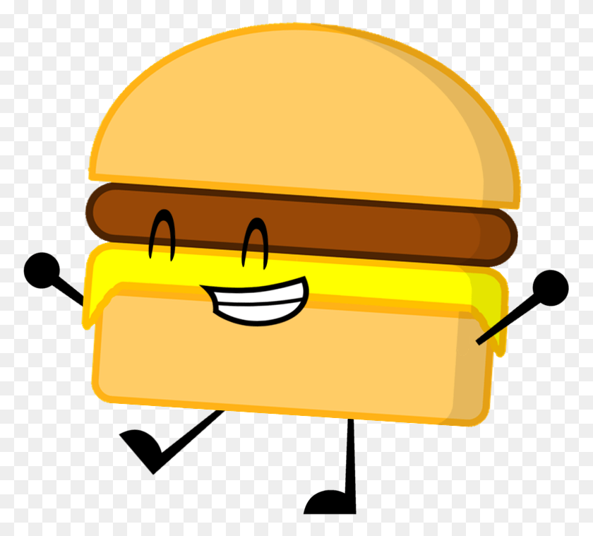 775x699 Clip Arts Related To Battle For Dream Island Burger, Hardhat, Helmet, Clothing HD PNG Download