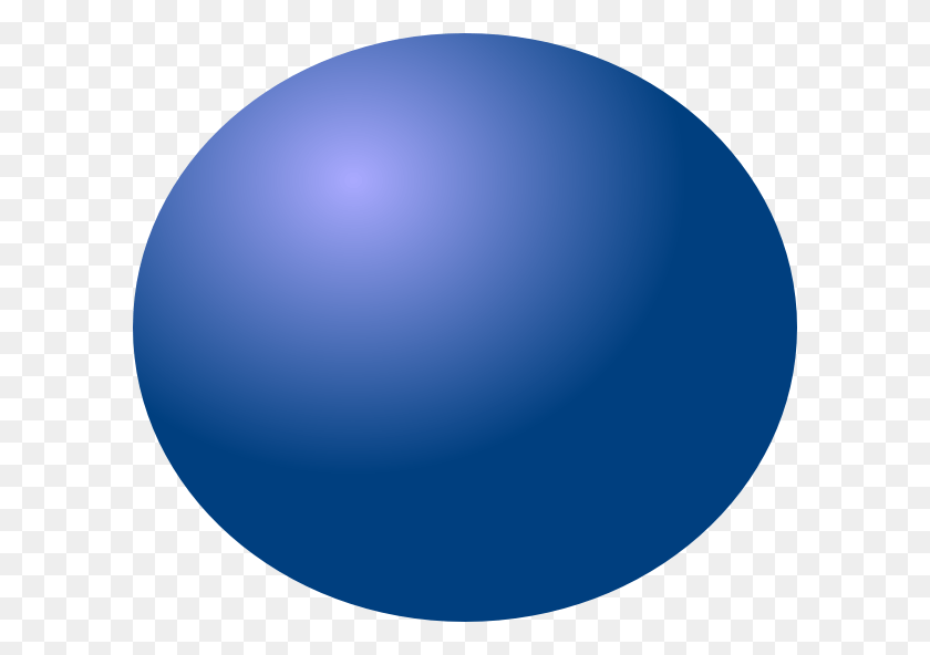 600x532 Clip Arts Related To Blue Ball Cartoon, Sphere, Balloon HD PNG Download