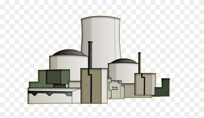 630x425 Clip Arts Related To Nuclear Power Station Clipart, Building, Factory, Power Plant HD PNG Download