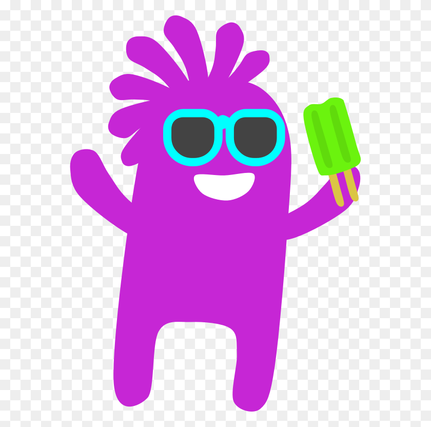 568x772 Clip Arts Related To Popsicle Monster, Sunglasses, Accessories, Accessory HD PNG Download