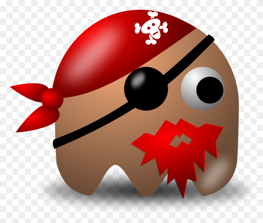 864x726 Clip Black And White Red Clipground Padepokan Funny Pacman, Bowl, Text, Armor HD PNG Download