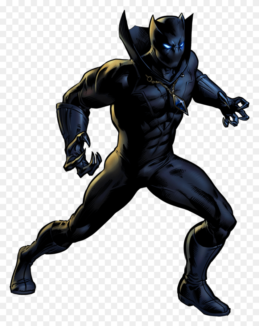 787x1004 Clip Black And White Stock Clip Art The St R Ward Of Black Panther Comics Transparent, Batman, Person, Human HD PNG Download