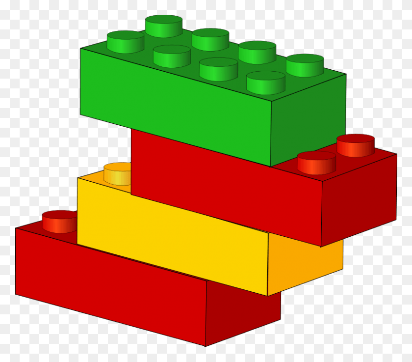 800x695 Clip Free Library Brick Foundation Clipart Lego Clip Art, Graphics, Green HD PNG Download