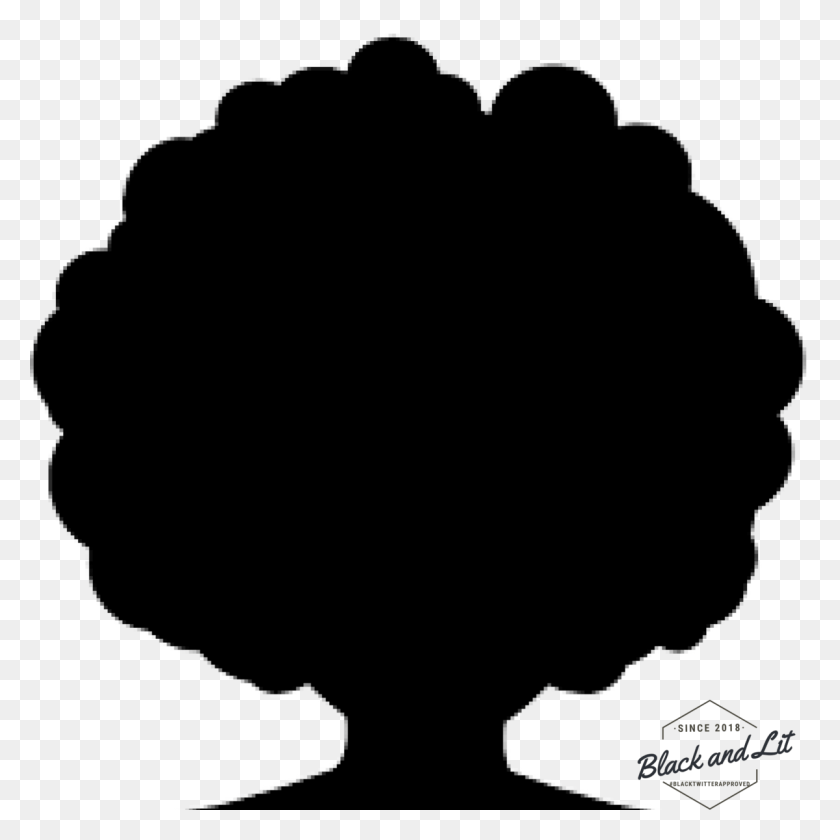 1200x1200 Clip Free Our Hair Grows Towards Transparent Black Girl Silhouette, Person, Human HD PNG Download