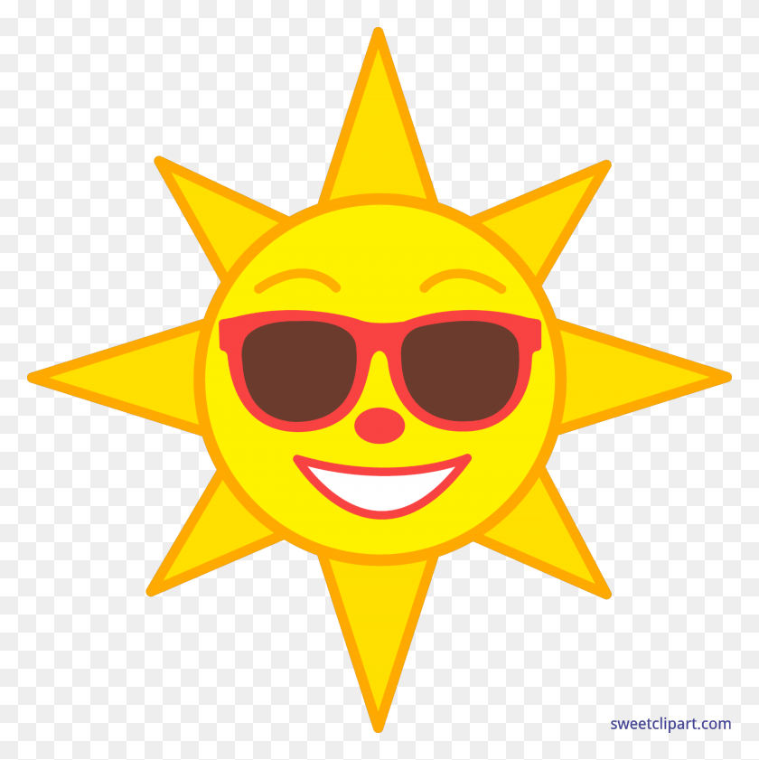 5590x5601 Clip Free Sun Clip Art Sweet Sun Clipart, Nature, Outdoors, Sky HD PNG Download
