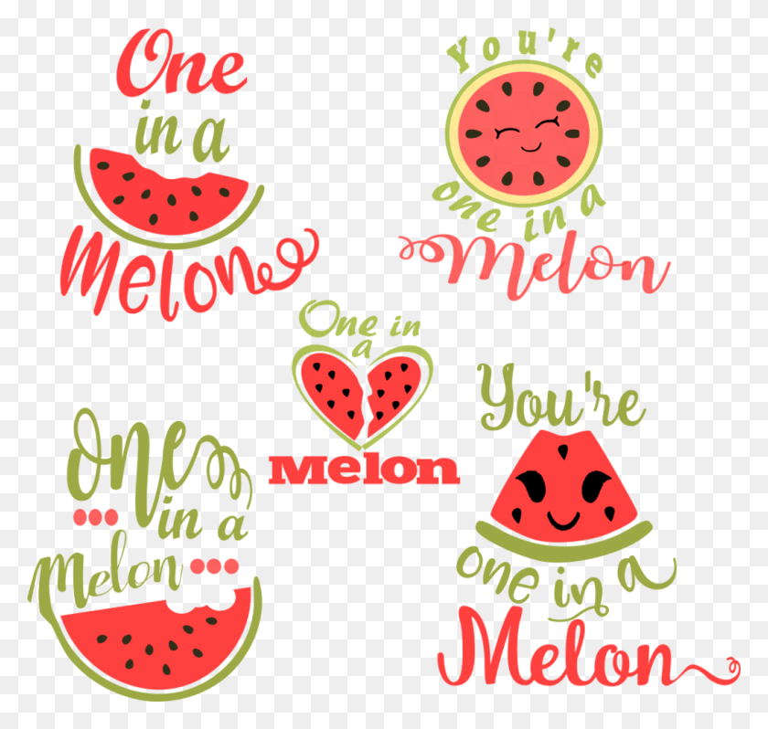 1024x969 Clip Library One In A Melon One In A Melon Watermelon, Plant, Fruit, Food HD PNG Download