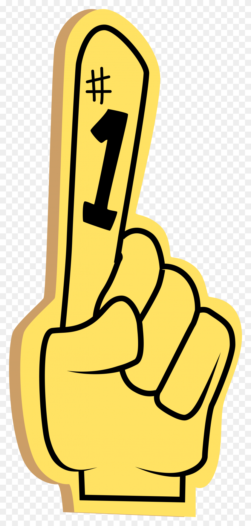 2934x6390 Clip Royalty Free 1 Vector Hand Foam Finger Transparent, Musical Instrument, Brass Section, Horn HD PNG Download