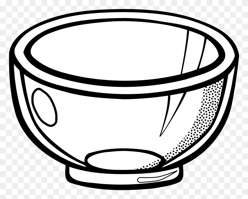 2251x1774 Clip Royalty Free Cereal Drawing Bowl Spoon Bowl Line Art, Drum, Percussion, Musical Instrument HD PNG Download