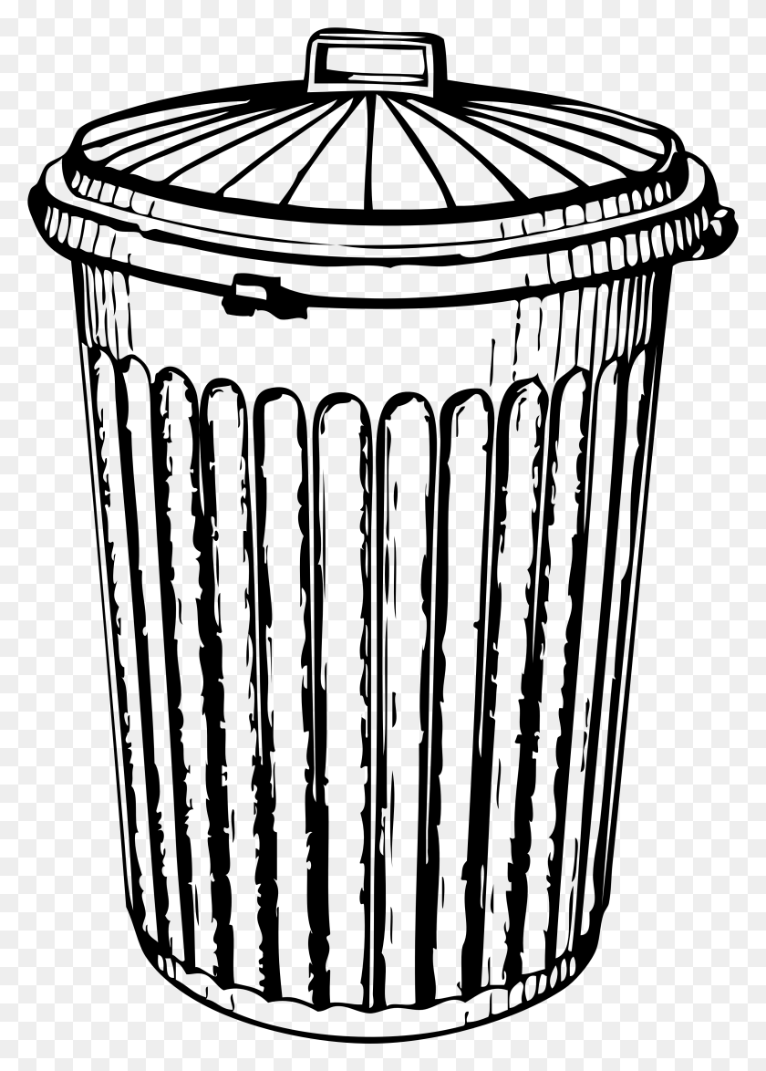 3128x4470 Clip Stock Classroom Trash Can At Trend And Clip Trash Can Clip Art, Gray, World Of Warcraft HD PNG Download