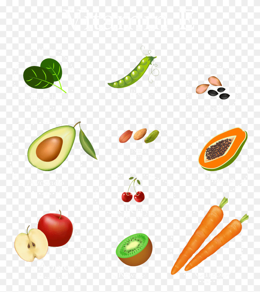 1990x2251 Clip Transparent Clipart Fruits And Veggies, Plant, Text, Food HD PNG Download