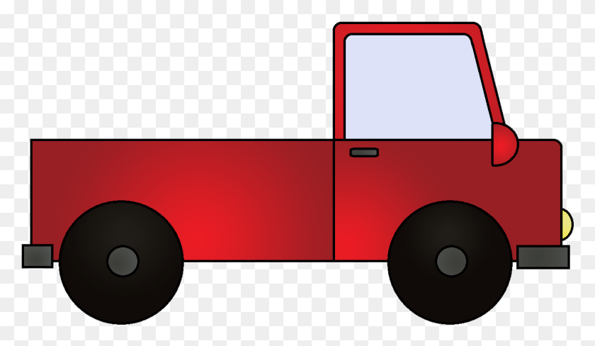 1185x651 Clip Transparent Stock Trailer At Getdrawings Com Free Clip Art Red Truck, Vehicle, Transportation, Van HD PNG Download