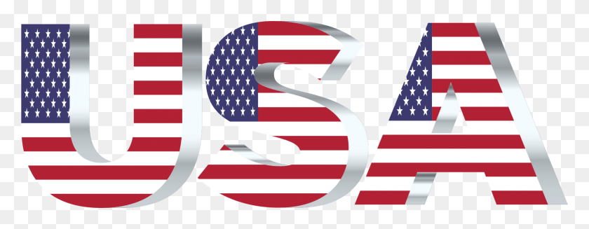 2187x750 Clip Usa Flag American Flag, Flag, Symbol HD PNG Download