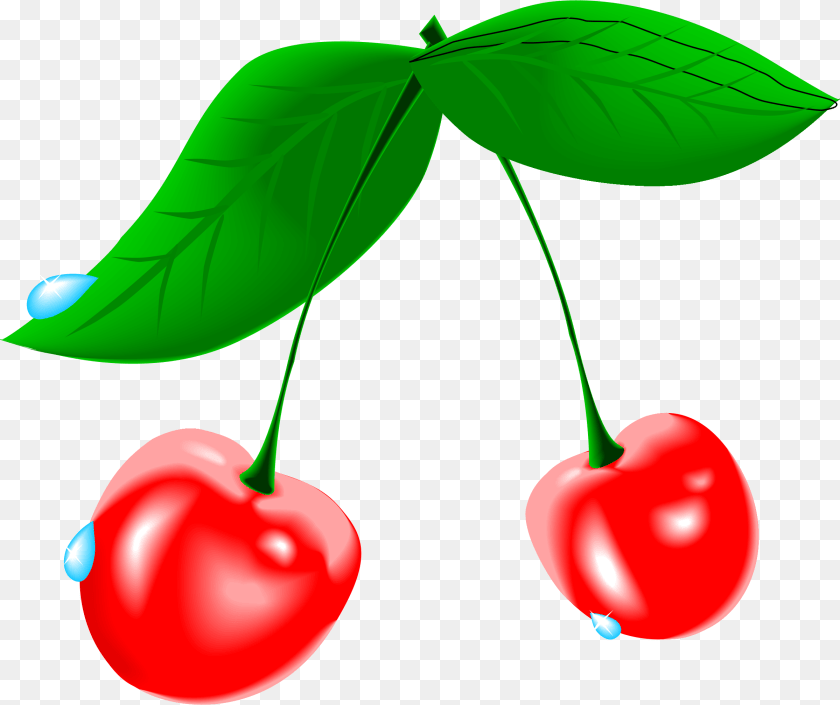 2400x2014 Clipart, Cherry, Food, Fruit, Plant PNG