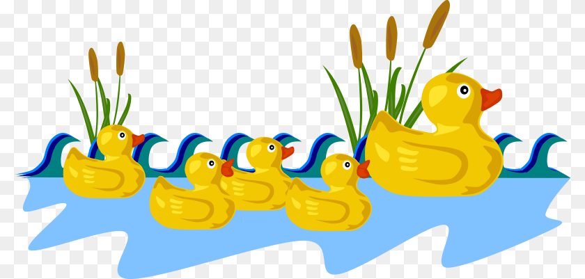 Clipart, Animal, Bird, Duck Sticker PNG