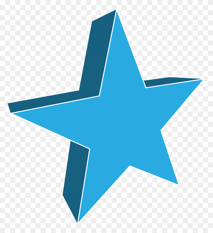2178x2400 Clipart 3d Star Star, Symbol, Cross, Star Symbol HD PNG Download