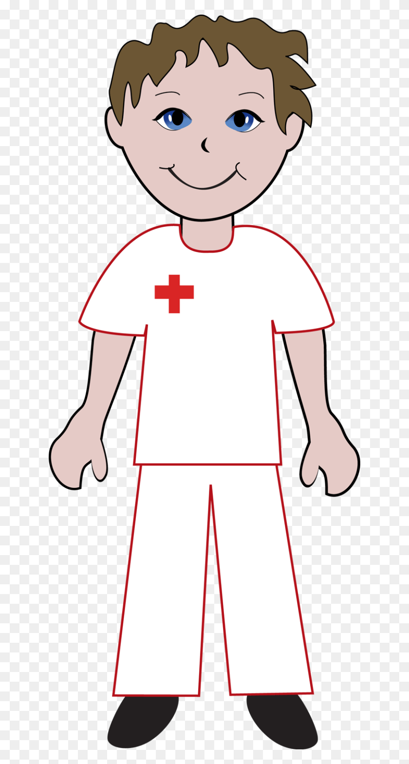 640x1509 Clipart And Nurse Male Nurse Free Clipart, Clothing, Apparel, First Aid HD PNG Download