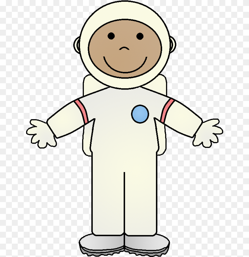 666x865 Clipart Astronaut Clip Art Library Spaceman Clipart, Baby, Person, Face, Head Sticker PNG