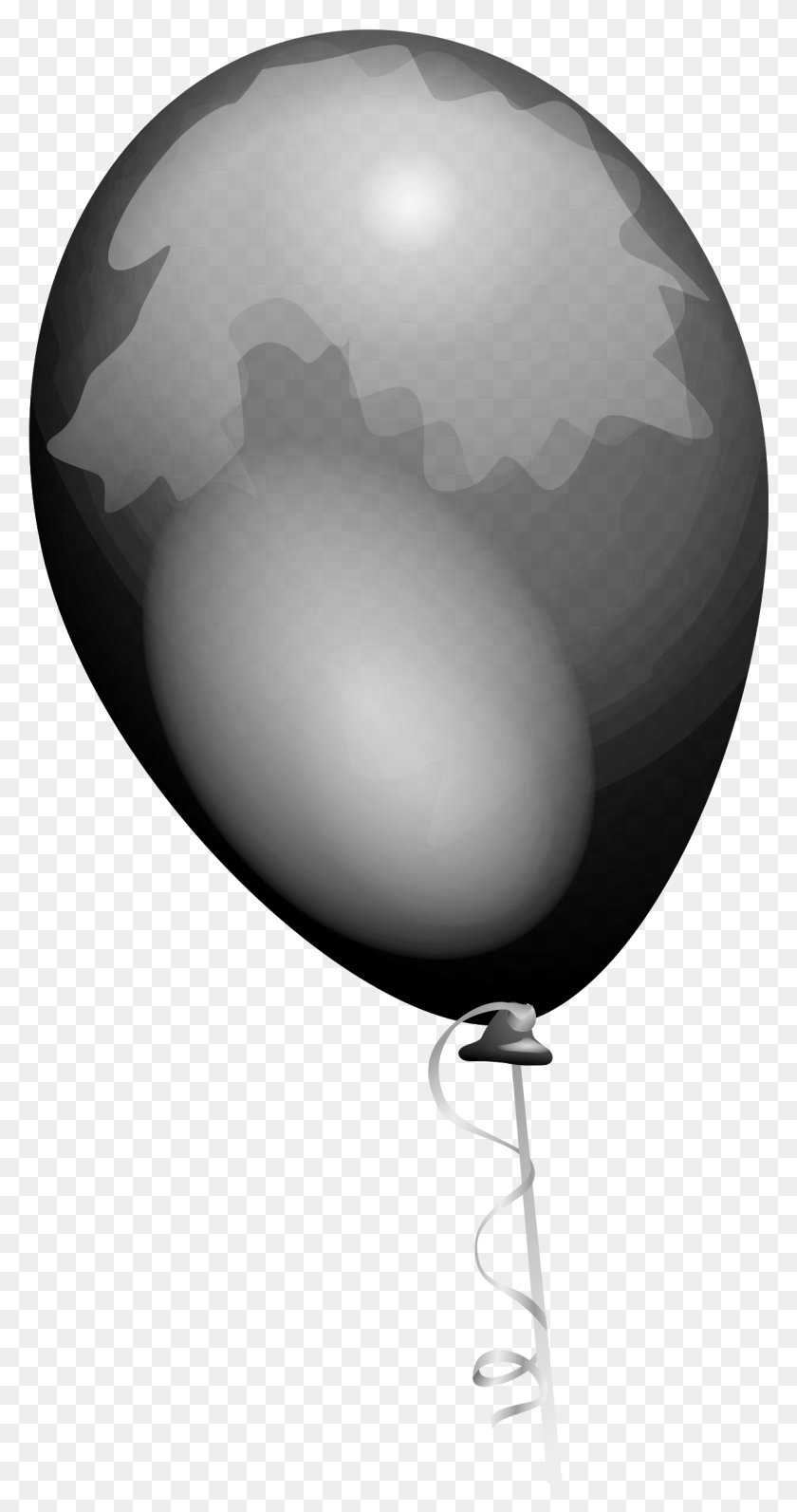 1197x2354 Clipart Balloon Grey Balo Azul Em, Sphere, Food, Egg HD PNG Download