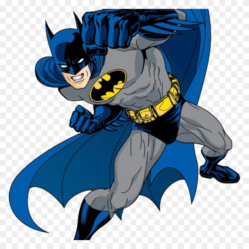 1024x1024 Clipart Batman Batman Clipart Batman Clip Art Fight Do Batman Em Desenho, Person, Human HD PNG Download