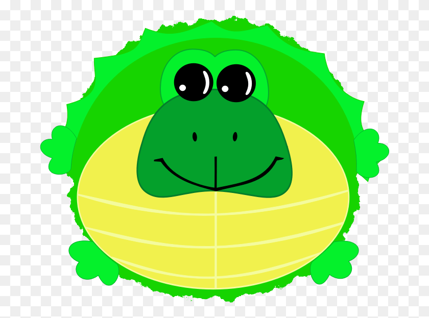 686x563 Clipart Big Turtle Toy, Clothing, Apparel, Green HD PNG Download