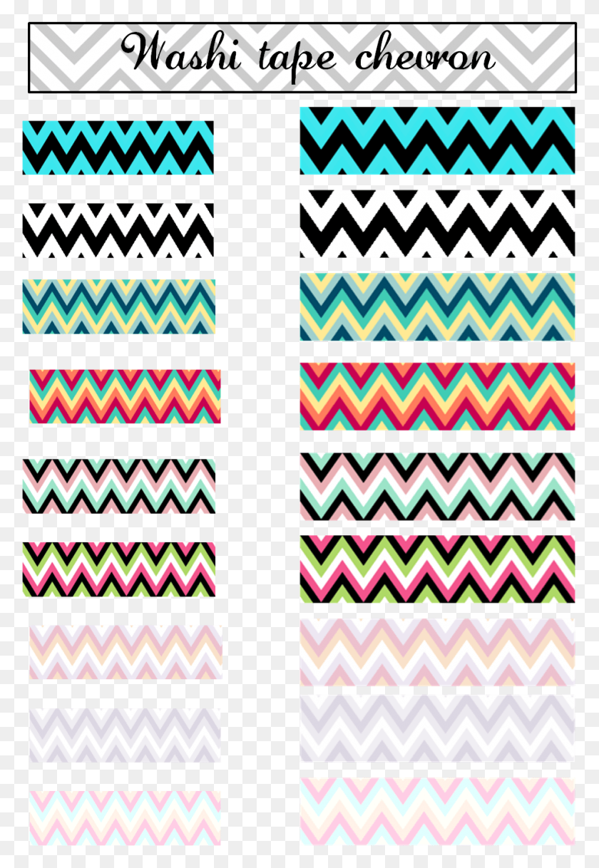 949x1410 Clipart Black And White Washi Tape Freebie Pufe Mykonos Zig Zag, Label, Text, Pattern HD PNG Download
