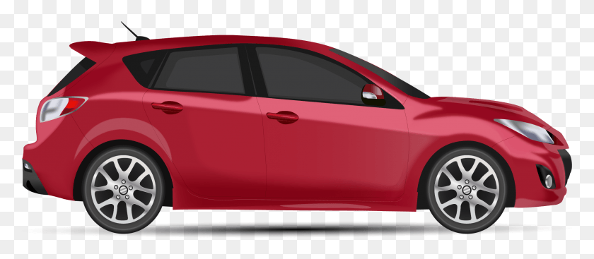 2416x954 Clipart Car 6 Clip Art, Vehicle, Transportation, Automobile HD PNG Download