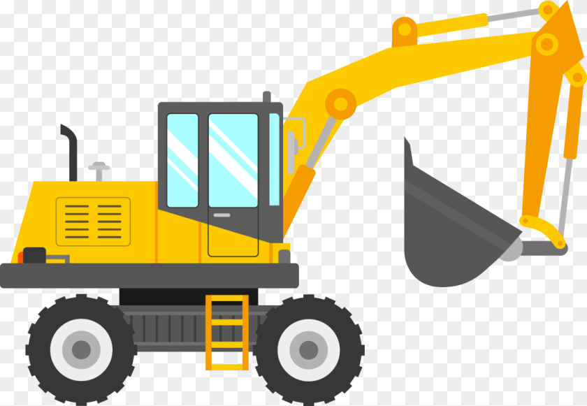 1101x762 Clipart Cherry Clip Art Cherries, Machine, Bulldozer, Wheel Sticker PNG