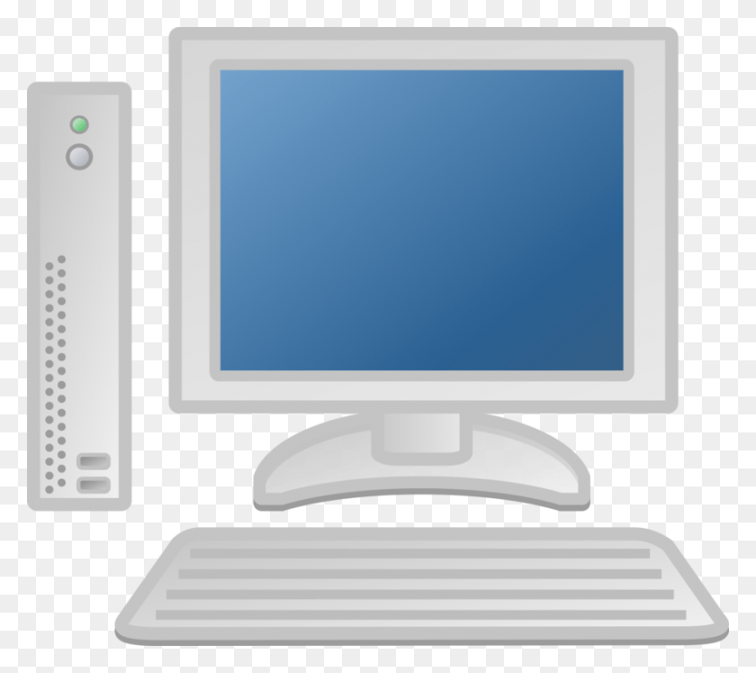 851x750 Clipart Computer Desktop Computer Thin Client Clipart, Monitor, Screen, Electronics HD PNG Download