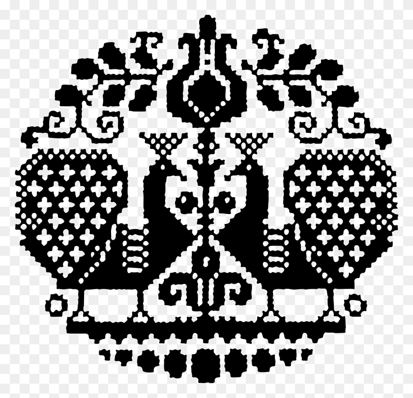 2290x2199 Clipart Cross Pattern Big Image Easy Simple Cross Stitch, Gray, World Of Warcraft HD PNG Download