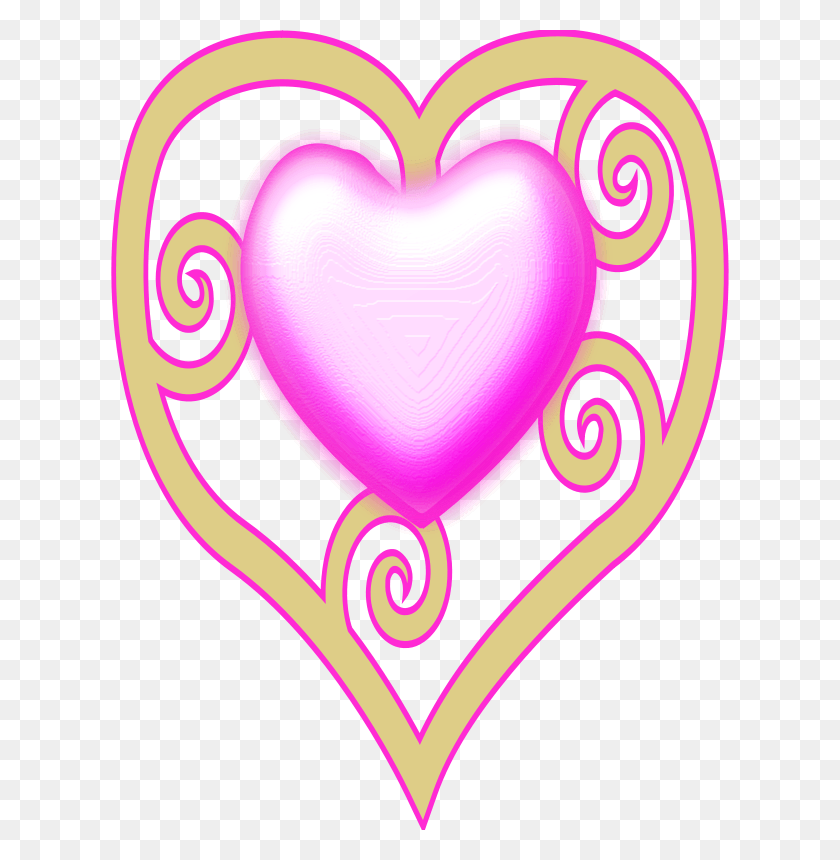 620x800 Clipart Crown, Heart, Light, Purple HD PNG Download