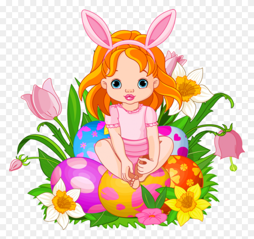 800x748 Clipart Easter Fairy Easter Chick Transparent Background, Graphics, Floral Design HD PNG Download