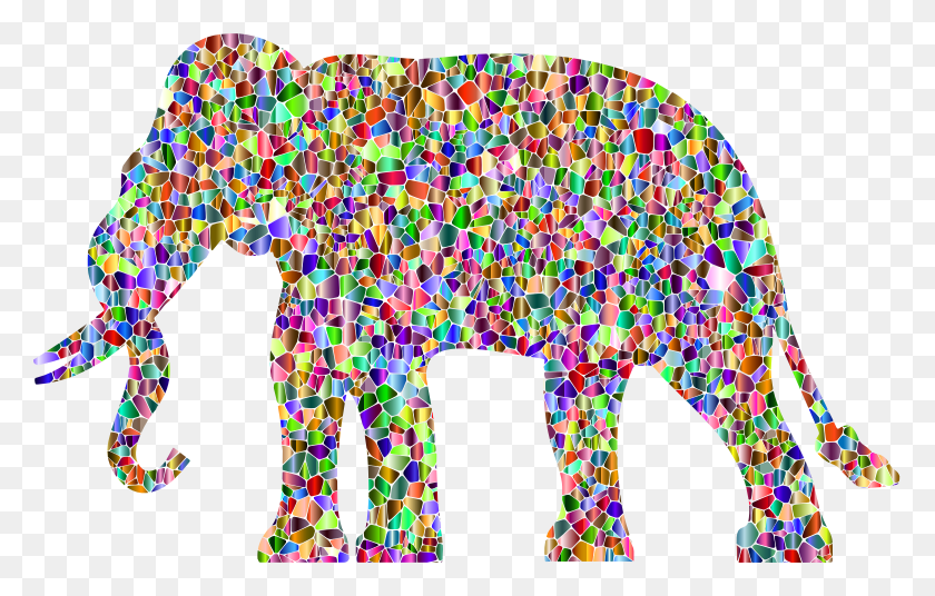 779x476 Clipart Elephant, Modern Art, Crystal HD PNG Download