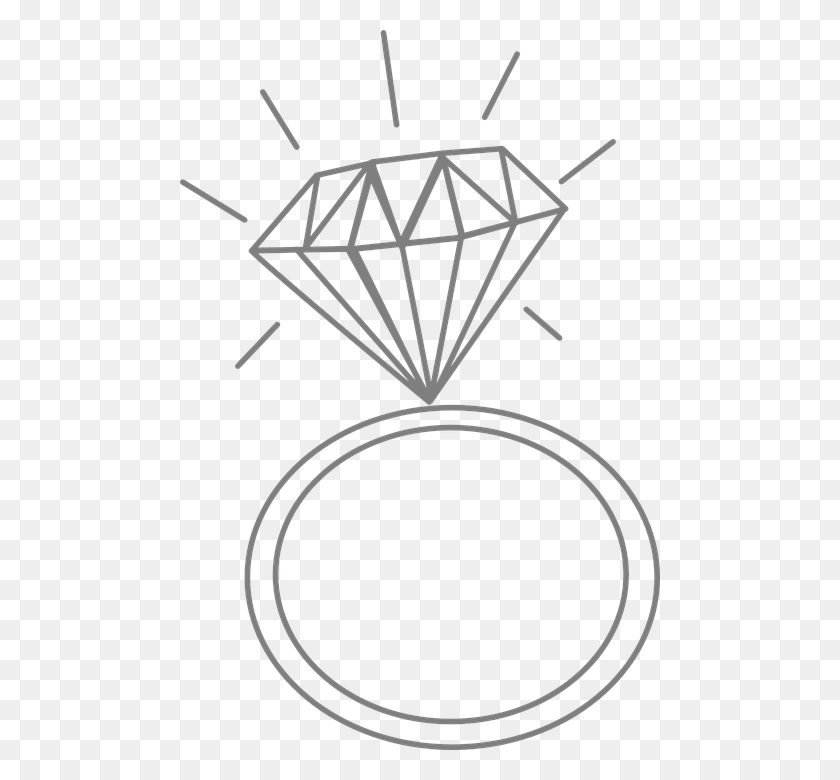 480x720 Clipart Engagement Ring, Jewelry, Accessories, Accessory HD PNG Download