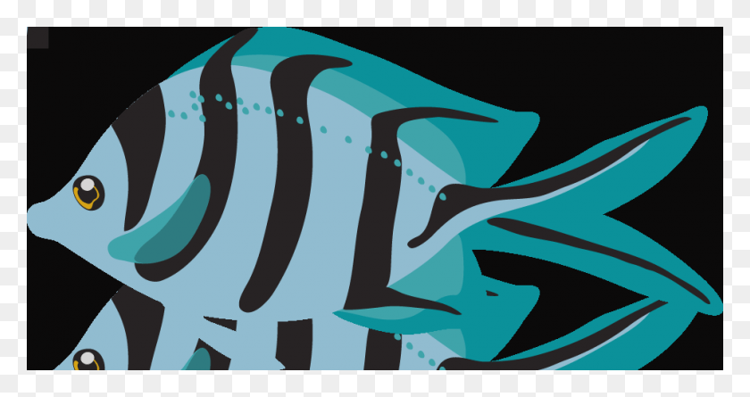 957x473 Clipart Fish In The Ocean, Graphics, Bird HD PNG Download