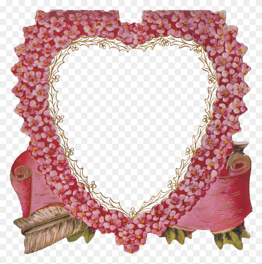 2362x2376 Clipart Frame Heart Pictures Free Transparent Background Heart Frame HD PNG Download