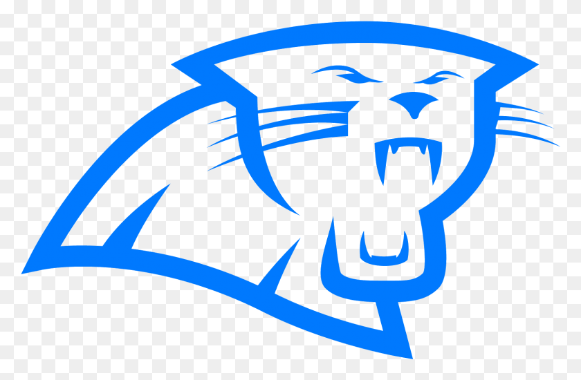 1581x994 Clipart Free Carolina Panthers Filled Free Transparent Carolina Panthers Logo White, Label, Text, Symbol HD PNG Download