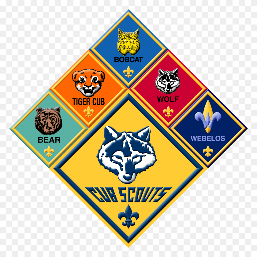 1798x1797 Clipart Free Cub Scout Rank Clipart Cub Scout Pack, Symbol, Graphics HD PNG Download