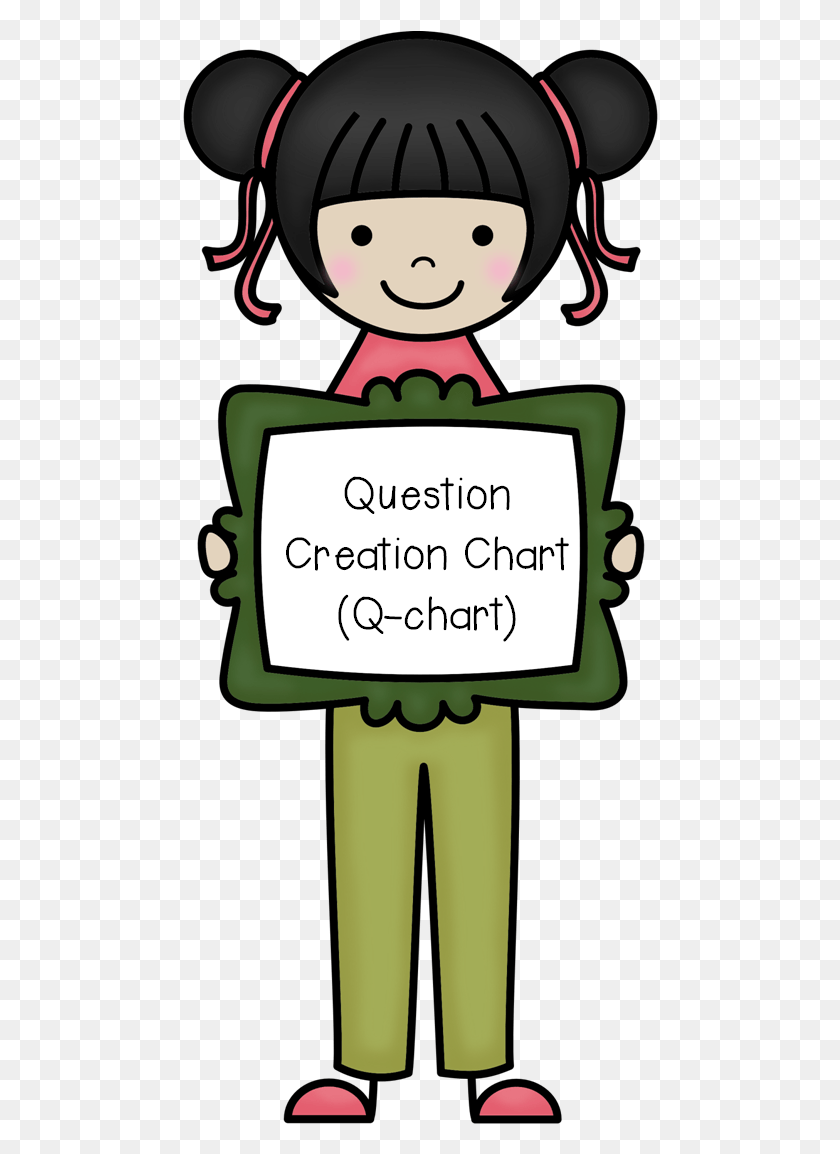 476x1094 Clipart Free Generating Questions With A Question Creation Cartoon, Text, Plant, Clothing HD PNG Download