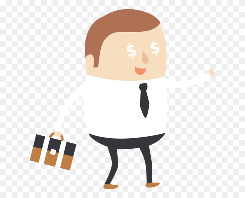 638x620 Clipart Free Greedy Businessman Clipart Greedy Businessman Cartoon Transparent, Label, Text, Toy HD PNG Download