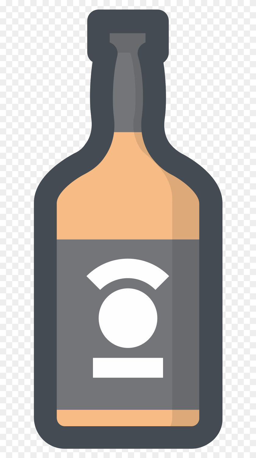 620x1439 Clipart Free Stock Whiskey Icon Free And Glass Bottle, Beverage, Drink, Alcohol HD PNG Download