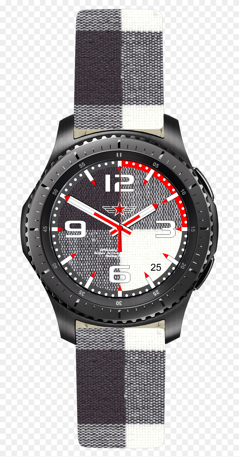 699x1542 Png Часы Gear Samsung Rm 760 Gear S3 Frontier, Наручные Часы, Башня С Часами