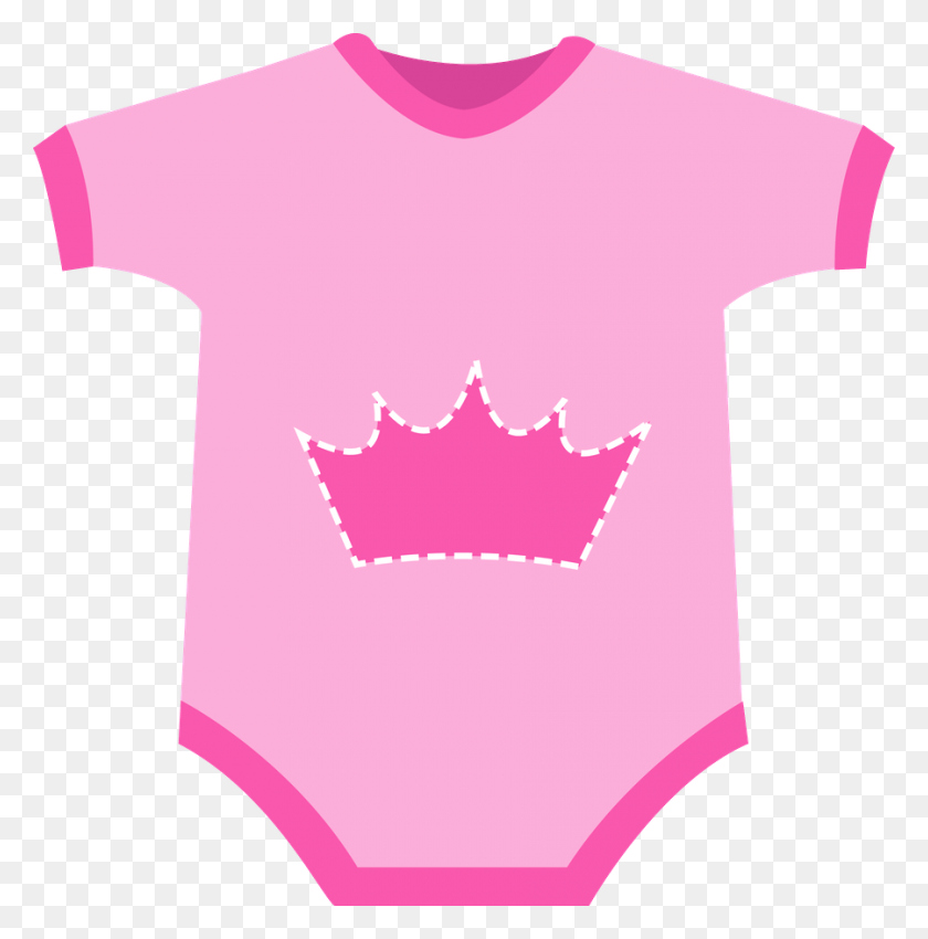 900x912 Clipart Freeuse Stock Baby Girl Clothes Clipart Active Shirt, Mano, Mancha, Camiseta Hd Png Download